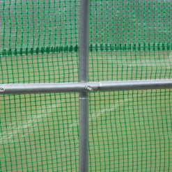 Outsunny 12' X 10' X 7' Outdoor Walk-In Tunnel Greenhouse Hot House With Roll-up Windows, Zippered Door, PE Cover, Green -Outsunny GUEST c6cbe0e7 0eb5 4755 91a5 4e23727784c5