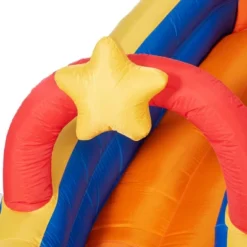 Outsunny 5-in-1 Inflatable Water Slide Kids Bounce House Space Theme Includes Slide Trampoline Pool Cannon Climbing Wall With 450W Air Blower -Outsunny GUEST cc88662d 2be9 4b37 91a1 80ae43998056