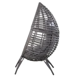 Outsunny Patio Wicker Lounge Chair With Soft Cushion, Outdoor/Indoor PE Rattan Egg Teardrop Cuddle Chair With Height Adjustable Knob For Backyard Garden Lawn Living Room 12 Outsunny Patio Wicker Lounge Chair With Soft Cushion, Outdoor/Indoor PE Rattan Egg Teardrop Cuddle Chair With Height Adjustable Knob For Backyard Garden Lawn Living Room -Outsunny GUEST ccef2e9a e429 4115 b9dc 45329eeadb0f