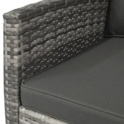 Outsunny 3 Pcs Rattan Wicker Bistro Set With Soft Cushions, Outdoor Conversation Coffee Sets With Glass Table Top And Open Storage Shelf For Patio, Backyard, Garden 12 Outsunny 3 Pcs Rattan Wicker Bistro Set With Soft Cushions, Outdoor Conversation Coffee Sets With Glass Table Top And Open Storage Shelf For Patio, Backyard, Garden -Outsunny GUEST d393ad9c b47d 46bc 977b 777bf560e188