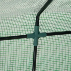 Outsunny 6' X 3' X 3' Portable Greenhouse, Garden Hot House With Two PE/PVC Covers, Steel Frame And 2 Roll Up Windows, Green -Outsunny GUEST d58e6140 34fa 4ad0 8059 5f75b26bdb9f