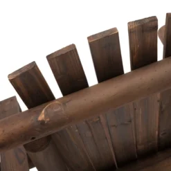 Outsunny Wood Adirondack Patio Chair Bench With Center Coffee Table, Perfect For Lounging And Relaxing Outdoors 12 Outsunny Wood Adirondack Patio Chair Bench With Center Coffee Table, Perfect For Lounging And Relaxing Outdoors -Outsunny GUEST d7746246 c217 451b a95c 366697660d5d