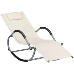 Outsunny Rocking Chair, Zero Gravity Patio Chaise Sun Lounger, Outdoor Rocker, Glider Lounge Chair, UV Water Resistant With Pillow, For Lawn, Garden Or Pool 20 Outsunny Rocking Chair, Zero Gravity Patio Chaise Sun Lounger, Outdoor Rocker, Glider Lounge Chair, UV Water Resistant With Pillow, For Lawn, Garden Or Pool -Outsunny GUEST d8e2631f 1293 4f2d a24c cc008c3388dd