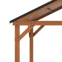 Outsunny 12' X 11' Hardtop Gazebo Canopy With Solid Wooden Frame And Waterproof Asphalt Roof, For Patio, Backyard, Deck, Porch, Brown -Outsunny GUEST e4af5baf 174a 4e8b b0e6 bf87bbf0fe79