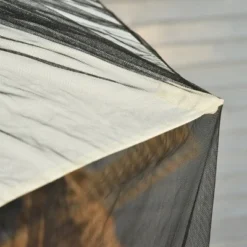 Outsunny 7.5' Outdoor Patio Mesh Screen For Umbrellas Screen Net With Canopy House With Woven Net, Black -Outsunny GUEST e537db46 d22a 4d9f 9569 76d6384f630d