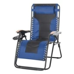 Outsunny Outdoor Lounge Chair, Oversized Zero Gravity Folding Recliner Chair With Removable Pillow, Convenient Cup Holders, & Durable Material For Beach, Pool, Balcony, Lawn, Backyard -Outsunny GUEST e6398512 415c 47c6 85bb 4c5f00f97b11