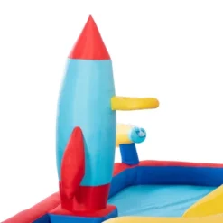 Outsunny 5-in-1 Inflatable Water Slide, Kids Castle Bounce House With Slide, Pool, Basket, Climbing Wall, Carry Bag, Repair Patches -Outsunny GUEST e6c5f61e 54b2 4965 bef0 9a2f24405c56