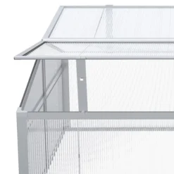 Outsunny 39" Aluminum Vented Cold Frame Mini Greenhouse Kit With Adjustable Roof, Polycarbonate Panels, & Strong Design -Outsunny GUEST ecab8591 c468 464c a4b1 1a1d1285b3c0