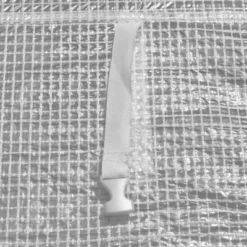 Outsunny 20' X 10' X 9' Walk-In Greenhouse, Outdoor Gardening Canopy With 6 Roll-up Windows, 2 Zippered Doors & Weather Cover, White -Outsunny GUEST f2b9c2a0 3b51 4a53 850b 8a8e736ea30f