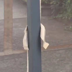 Outsunny Hardtop Polycarbonate Gazebo Canopy Aluminum Frame Pergola With Top Vent And Netting For Garden, Patio, Grey -Outsunny GUEST fb49bf1a e7cb 4ab4 a4f2 c02e8e81d4e7