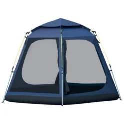 Outsunny 6 Person Camping Tent Screen Room With 360° Mesh Walls, Ultra-Breathable Instant Pop-Up Tent For Fast Set Up, Family Tent Portable Tent -Outsunny GUEST fbaedd5f 7601 4e77 aba5 b169ce5c5127