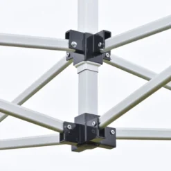 Outsunny 10'x20' Aluminum Pop Up Canopy Folding Instant Shelter Party Tent With Wheeled Bag, Thicker Tube, Ground Stakes For Patio Backyard -Outsunny GUEST ff7b1395 b2e0 40d6 a2e0 00038e01419f